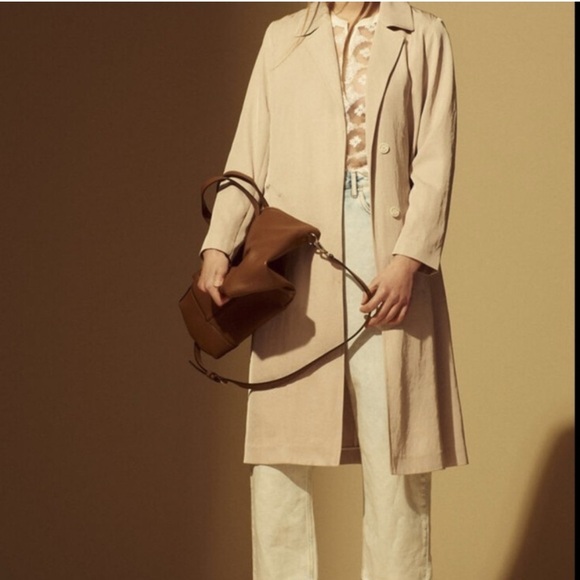 SANDRO Robertine  Coat Sz 4 - Picture 1 of 14